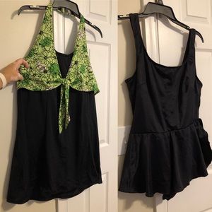 Swimsuit & Swimdress bundle. 18w